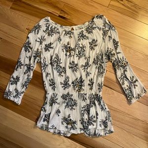 Lucky Brand Floral Top